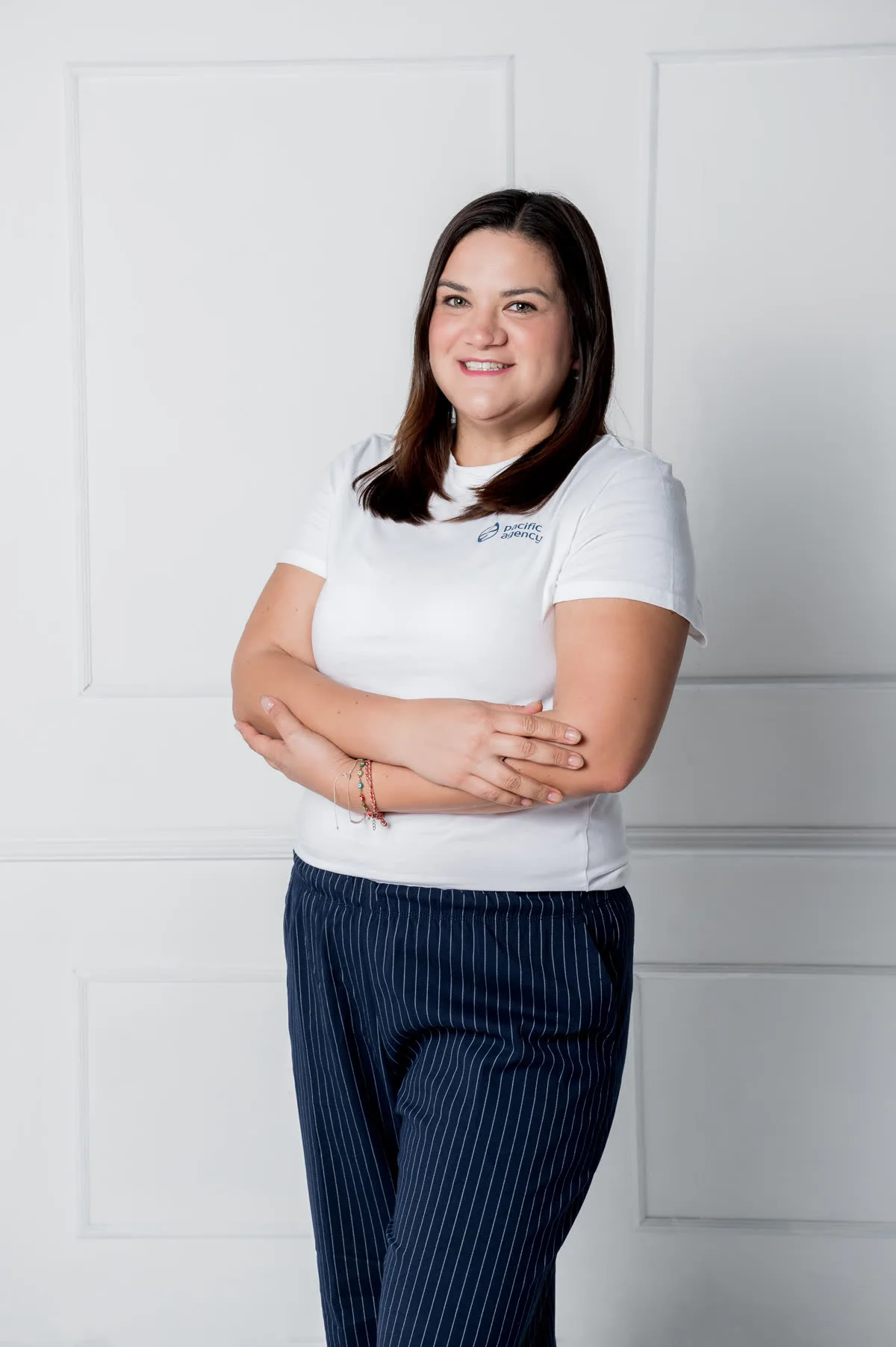 Retrato de Karla López, asesora en Pacific Agency