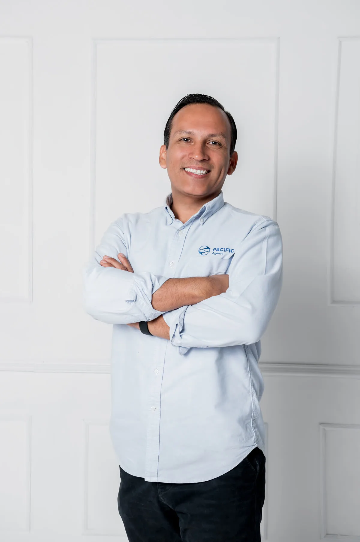 Retrato de Rafael Quintero, director de Pacific Agency